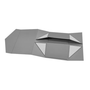 Custom Clothing Magnetic Packaging Box Matt / Glossy Lamination Rectangle Shape