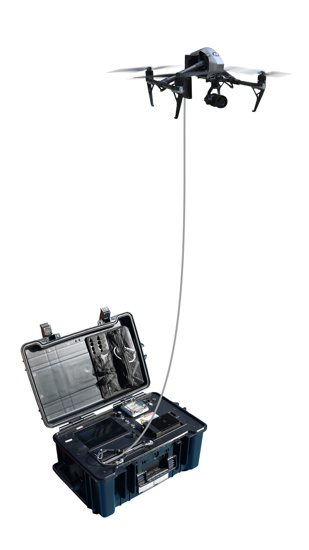 DC 24V Output 1.5kw Tethered Drone Systems M200 M210 Inspire 2 Onboard Modules