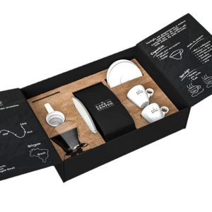 Custom Embossed Logo Rigid Cardboard Packaging with Individule