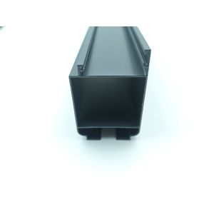 Powder Paint Kitchen Aluminum Profile , 6063 Aluminium Sliding Wardrobe Door