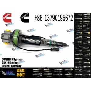 Diesel Common Rail Injector F00BJ00000 2867147 2882077 For Cummins Qsk19 Qsk38