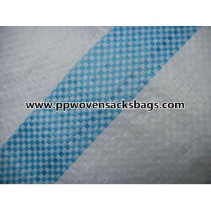Blue Strip Fertilizer Packing PP Woven Bags