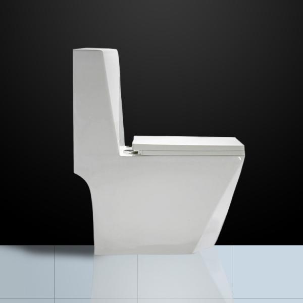 Buy Bathroom Ceramic Conjoined Toilet Luxury Diamond Washdown Water Closet at wholesale prices