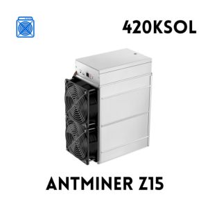 Equihash Bitmain Antminer Z15 ZEC Coin Miner 420ksol 1510w