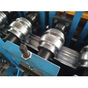 Wire-electrode Cutting Shutter Roll Forming Machine with Punching 56mm Shaft