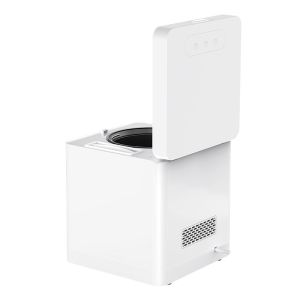 Quiet Compact Electric Food Waste Composting Machine Stainless Steel Grinding