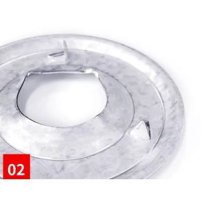 50mm Galvanized Steel Insulation Plates For Fastening Commercial Roofing