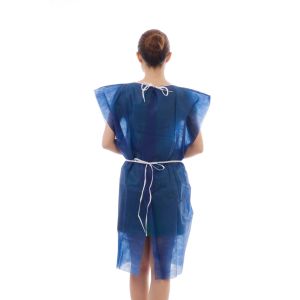 Single Use Nonwoven Patient Gown Without Sleeves