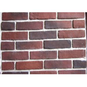 Anti Water Outdoor Fake Brick Wall Covering , Painting Exterior Brick Veneer