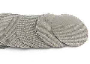 Quality Monel 400 Sintered Stainless Steel Filter , Sintered Mesh Filter 5 / 6 Layer for sale