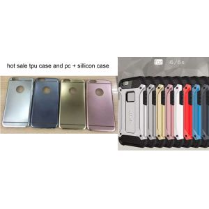 New design hot sale tpu case & pc + sillicon case