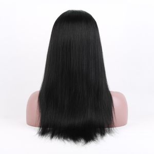 Natural And Beautiful Style Tangle Free Silky Straight Full Cuticle Lace Front