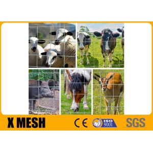 Hinge Joint Metal Farm Fence 2.5mm Wire Grassland Fence