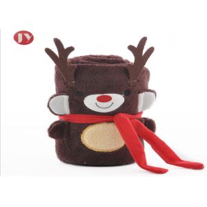 Optional Pattern Organic Swaddle Blankets , Swaddle Animal Blanket Smooth