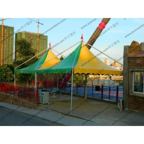 3 X 3m Painted Exhibition Dome Tent Circular Tube With White Pvc Fabric