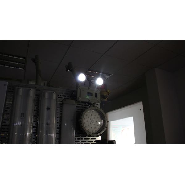 IP66 Waterproof Explosion Proof LED Emergency Light Rechargeable NiCd Battery