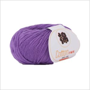 Quality Multifunctional Twisted Cotton Yarn Recycled For Crochet Knitting for sale