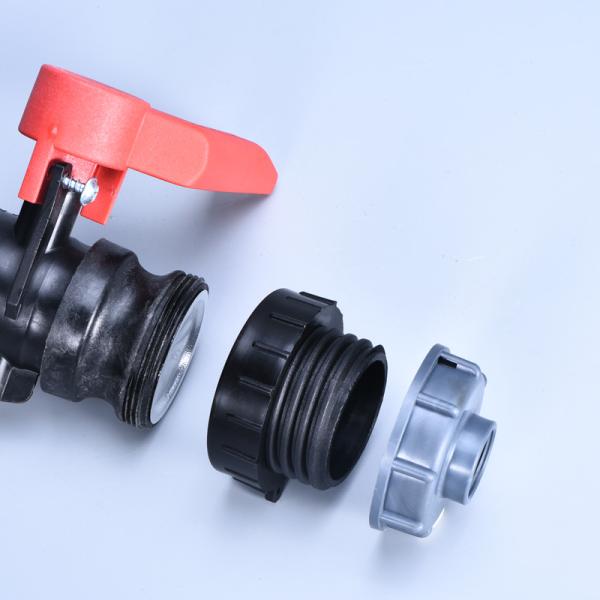 63mm S60 IBC Tank Accessories Valve Pipe Fitting Adapter Connector Link For Internal