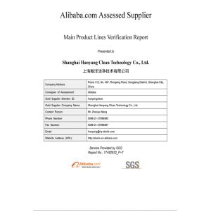 Shanghai Hanyang Clean Technology Co.,Ltd Certifications