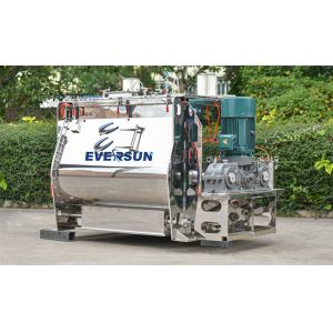 Stainless Steel Ribbon Chemical Food Mixer For Mixing Materials