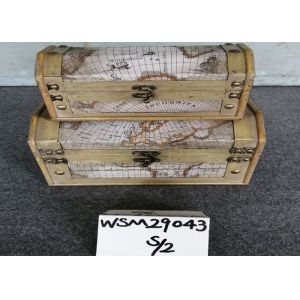 China SENMIN L30x20 FSC Decorative Wooden Jewelry Box on sale