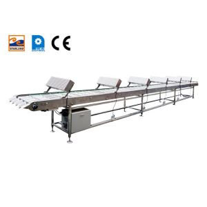 Fully Automatic Marshalling Cooling Conveyor Stainless Steel Material