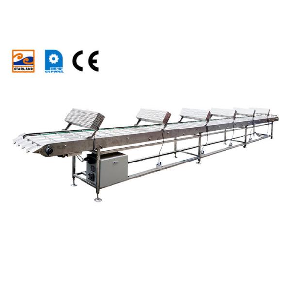 Buy Fully Automatic Marshalling Cooling Conveyor Stainless Steel Material at wholesale prices