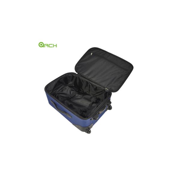 600D Skate Wheels Iron Trolley Soft Sided Luggage