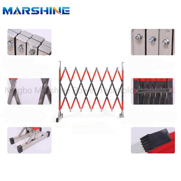 Telescopic Fences Stainless Steel Security Fence Movable Folding Isolation Fence