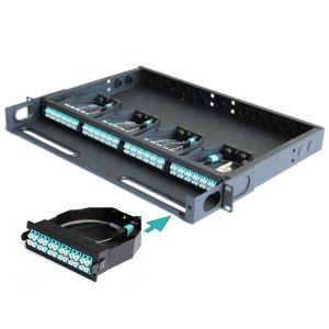 LC Connector Duplex 12 Core Mtp Cassette Module