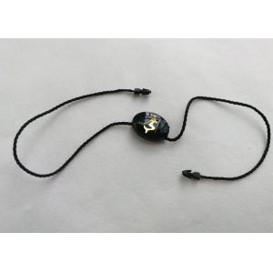 Custom Clothing Plastic Hang Tag Locking Fasteners Plastic Drop Domed Epoxy