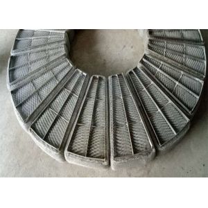 Wire Mesh Pad Gas Liquid Separator Average Sections HL-Donut Band