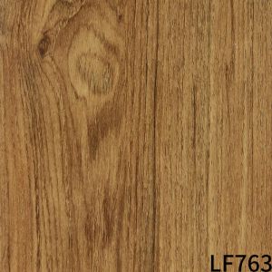 China Woodgrain Plastic Veneer Sheets PVC Laminate For Wall on sale