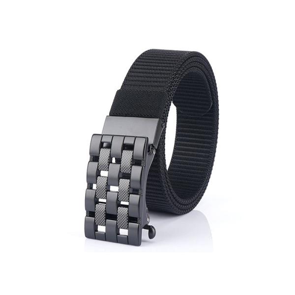Buy Prong Auto Buckle Mens Elastic Stretch Belts Brown Camel Grey at wholesale prices