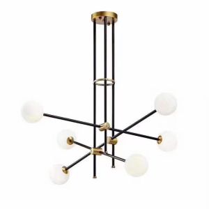 Gold LED Hanging Pendant Lights Multiapplication With Led Bulbs E27