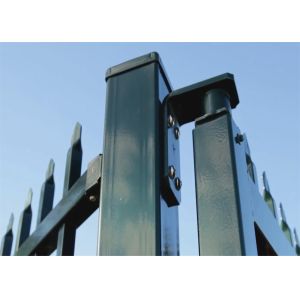 Concrete Wall Fencing/ Curved Picket Fencing