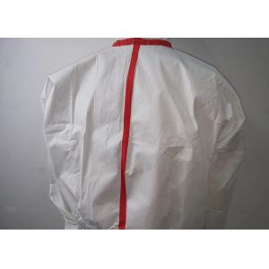 Knitted Cuff Waterproof Medical Disposable Protection Suit Non Woven Surgical