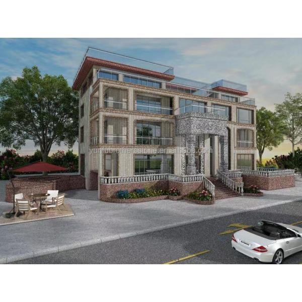 2700kg/m3 Granite Slab Modern Indian Kashmir White Cladding Natural Stone Cut-to-Size