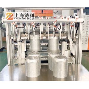 Aluminium Foil Container Making Machine Smc Aluminium Food Container Plate Pan