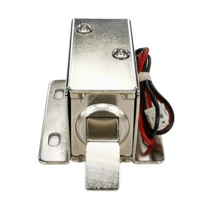 Solenoid Door Lock for Cabinets Drawers and Lockers 360 Degree Reversible Bolt