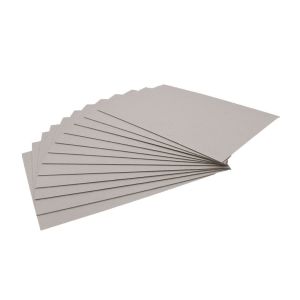 Core hard thick cardboard sheets: Custom printed grey paperboard, superior