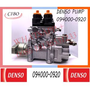 Common Rail Fuel Injector Pump 094000-0920 For ISUZU 8982839020 8-98283902-0