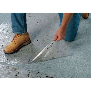 Transparent Bathroom Floor Stone Surface PE Marble Protection Films