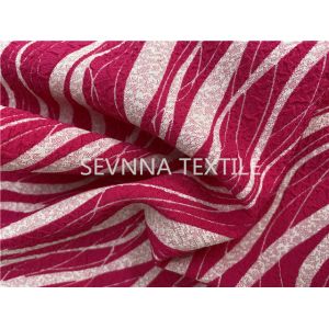 Pink Zebra Printing Superfine Fiber Yoga Wear Fabric Plain Dyed