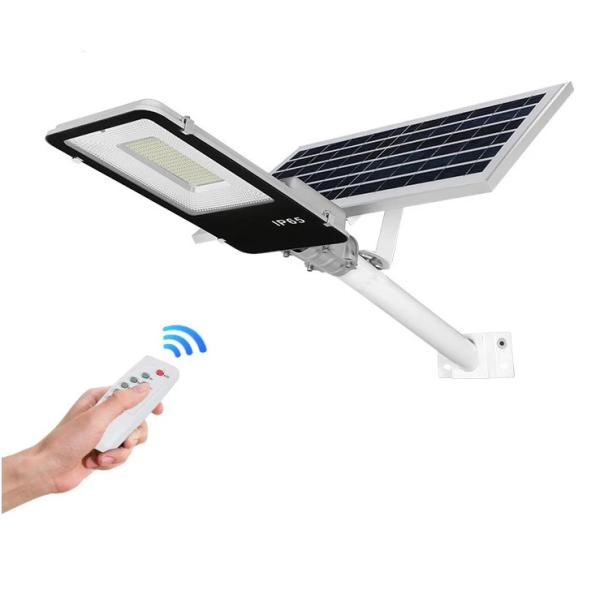 Buy Outdoor Waterproof IP65 Solar Energy Remote Control Solar Led Street Light Led street lamp 150W 300W at wholesale prices