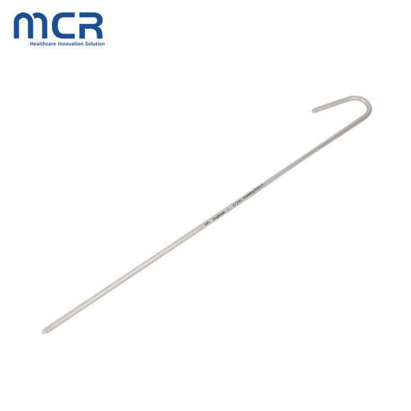 Disposable Aluminum Medical Guide Wire Intubation Stylet For Endotracheal Tube