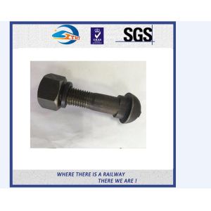 China All size carbon steel Railway Bolt mining tunnel bolts fish tail with nuts and washer on sale