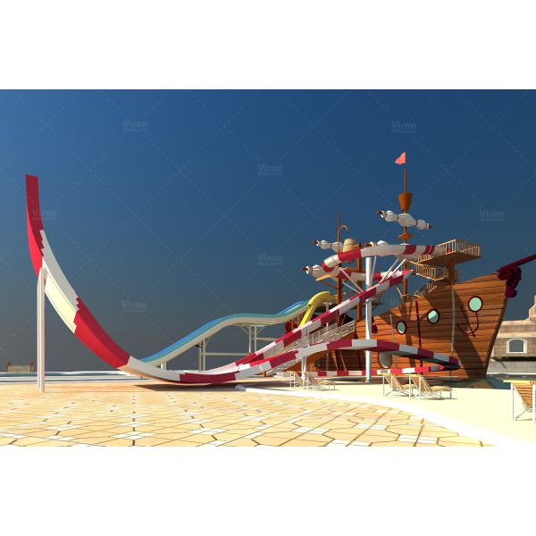 Buy Customized indoor water park with Shopping mall at wholesale prices