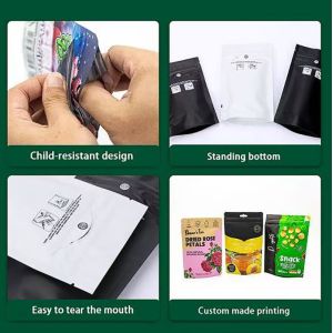 Airtight Child Lock Pouches Wholesale Multipurpose Pet Food Safety