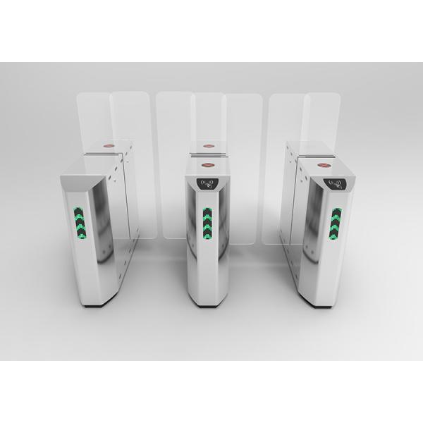 Buy Anti Pinch Acrylic Panel Swing Turnstile Gates Baffle Access Control at wholesale prices